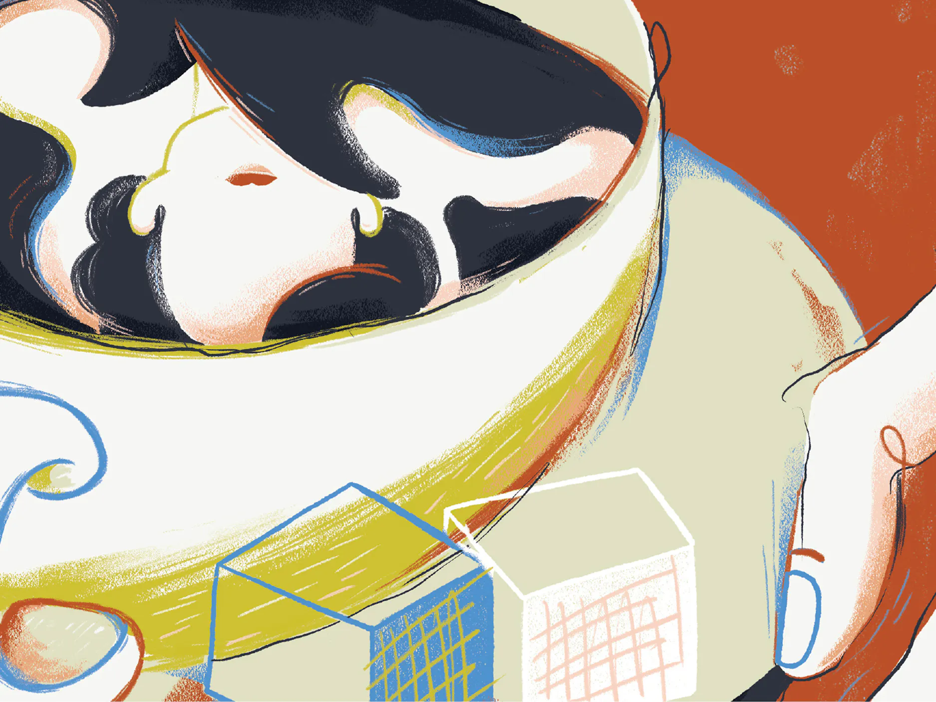 Del ilustracije za naslovnico omenjene knjige